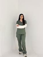 طقم سكراب طبي نسائي ماركة لاب ميد ®