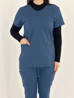 بلوزة سكراب طبي نسائي | LAB MED®>>