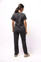 طقم سكراب كامل رمادي | ملابس طبية