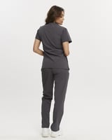 طقم سكراب كامل نسائي رمادي