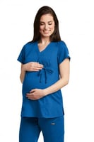 بلوزة سكراب للحوامل قريز أناتومي