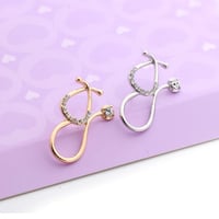 بروش سماعة ذهبية| Medical brooch