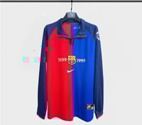 تيشيرت برشلونة كلاسيك كم طويل 1998-1999