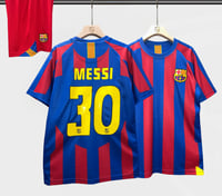 طقم ميسي - برشلونة الاساسي كلاسيك 2005