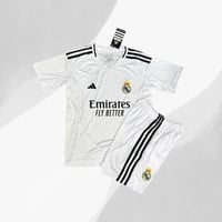 طقم ريال مدريد الاساسي اطفال 2024-2025