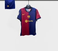 طقم برشلونة الاساسي ولادي 2024-2025