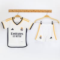 طقم ريال مدريد الاساسي اطفال 2023-2024