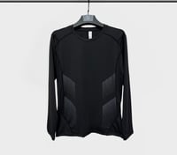 مشد رياضي كم طويل اسود