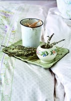 طقم مفارش مزدوج كوين Reveal لون بنفسجي