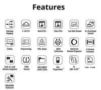 جهاز فحص السيارات لانش باد 9 - x431 PAD XI / PAD9...