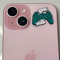 ستيكر معدن يد بلايستيشن مع عباره