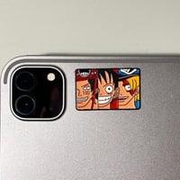 ستيكر معدن شخصيات ون بيس