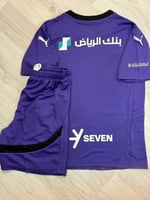 طقم الهلال البنفسجي مقاسات أطفال