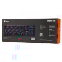 كيبورد ميكانيكي RGB- MONSTER من ASA