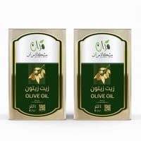 8 لتر مقسمة إلى عبوتين زيت زيتون طبيعي 100% كل عبو...