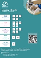 Riyadh Life Support Courses - January