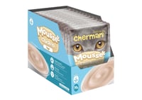 كارتون شيرمان اكل قطط رطب دجاج موس للقطط الصغيرة 7...