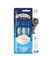 M-PETS- مكافاة قطط كريمة التونة والجمبري -60 غ