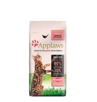 أبلاوز طعام جاف للقطط دجاج ، سلمون400جرام