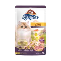 كارتون كانيفا تونه مع اللحم الضاني طعام رطب للقطط...