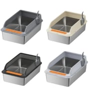 لتر بوكس ستيل كبير 60 * 40 * 20 سم كبير مع مجرفة -...