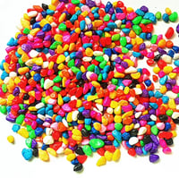 حصي لاحواض السمك ملون 1كيلو