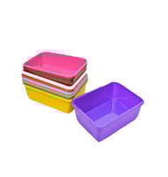 ليتر بوكس للقطط​ بدون إطار صغير بألوان متعددة مقاس...