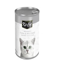 كيت كات قطط رطب معلبات 400 جرام تونا وصغار السمك
