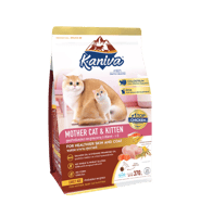 كانيفا طعام جاف بالدجاج للام المرضه وصغارها والقطط...