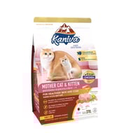 كانيفا طعام جاف بالدجاج للام المرضه وصغارها والقطط...
