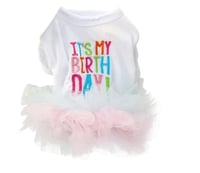 فستان صيفي لاعياد الميلاد للقطط والكلاب مقاسات مخت...