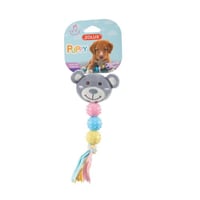 لعبة كلاب صغيرة شكل ارنب رمادي