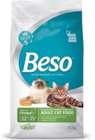 بيسو طعام جاف للقطط البالغة بالدجاج 1 كيلو