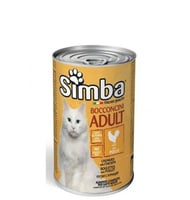 سيمبا طعام قطط قطع الدجاج 415 جرام