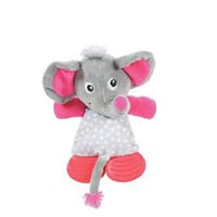 زولكس تودوكس لولا لعبة ناعمة للكلاب - رمادي