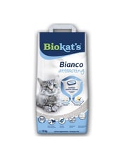 بايو كات بيانكو رمل ابيض للقطط - حجمين