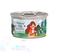 ناتشورال كيتي اكل قطط رطب معلب بالدجاج مع البط في...