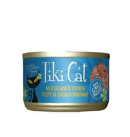 تيكي كات لواو السالمون والدجاج بمرق الدجاج 80ج