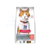 هيلز اكل جاف للقطط المعقمه سلمون3كيلو