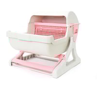 الليتر بوكس الذكي بغطاء قلاب نصف أوتوماتيك الوان م...