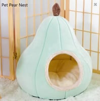 كوخ للقطط والكلاب الوان مختلفه 3 مقاسات