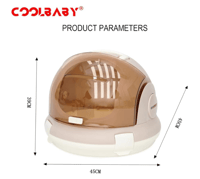 حامل وبوكس قطط​ للتنقل سبيس شيب من كول بيبي