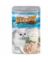 اكل قطط برنسيس كلاسيك ظرف دجاج وتونه مع المحار الص...