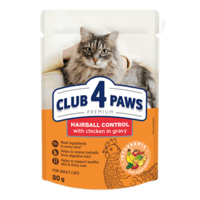 كلوب فور باوز بريميوم "مكافحة كرات الشعر". طعام مع...