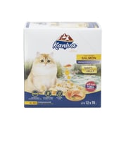 كارتون كانيفا تونه مع السلمون طعام رطب للقطط الصغي...