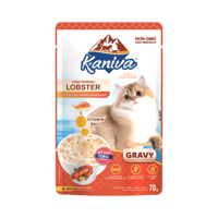 كانيفا تونه مع لوبستر طعام رطب للقطط الصغيره والكب...