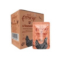 كارتون برامي طعام قطط دجاج مع اليقطين والجزر في ال...