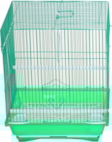 طيور الحب مع قفص واكل