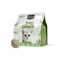 كت كات رمل نباتي من الشاي الاخضر رمل للقطط,7 لتر