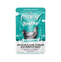 برامي شوربة رقائق الدجاج مع السبانخ واليقطين مكمل...